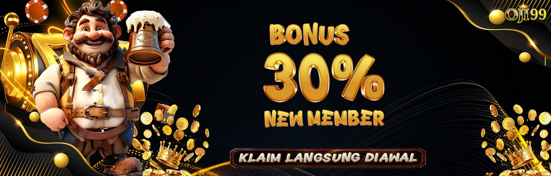 BONUS NEW MEMBER 30%