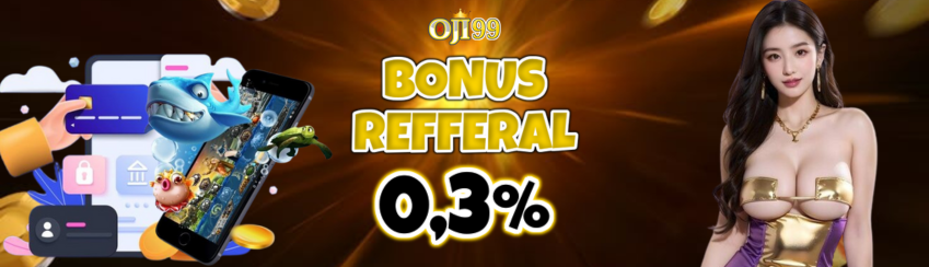 BONUS REFFERAL 0,3%