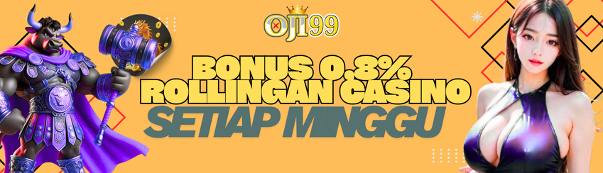 BONUS ROLLINGAN CASINO 0,8%