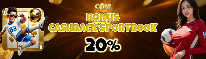 BONUS CASHBACK SPORTBOOK 20%